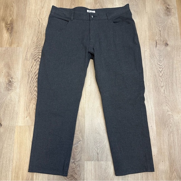 Peter Millar Gray Trousers Size 38 - Picture 1 of 8